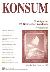 KONSUM - Vorträge der 27. Steirischen Akademie